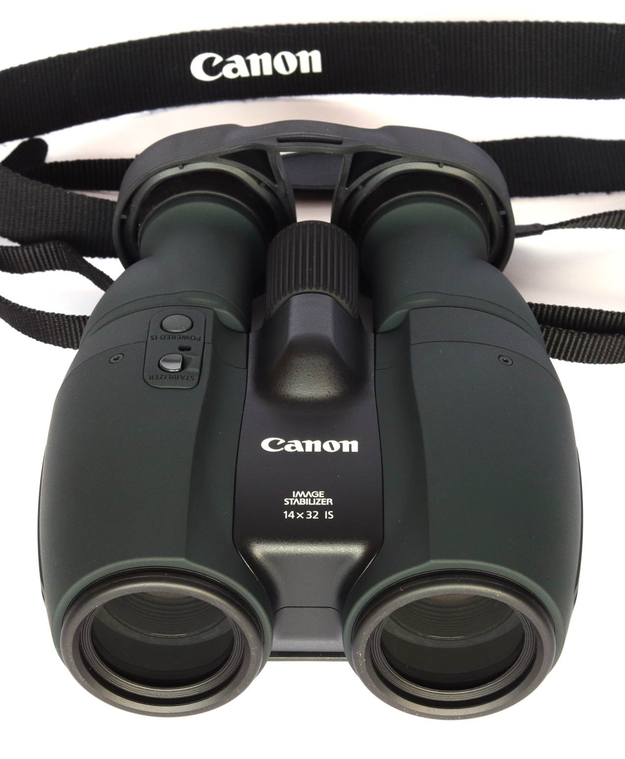 Canon 14x32 is image stabilized store binocular review