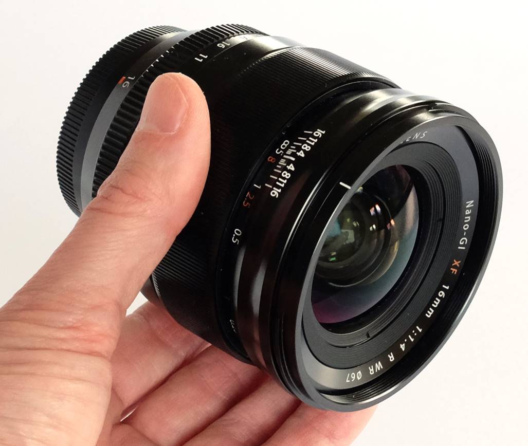 fuji 16mm 1.4 for video