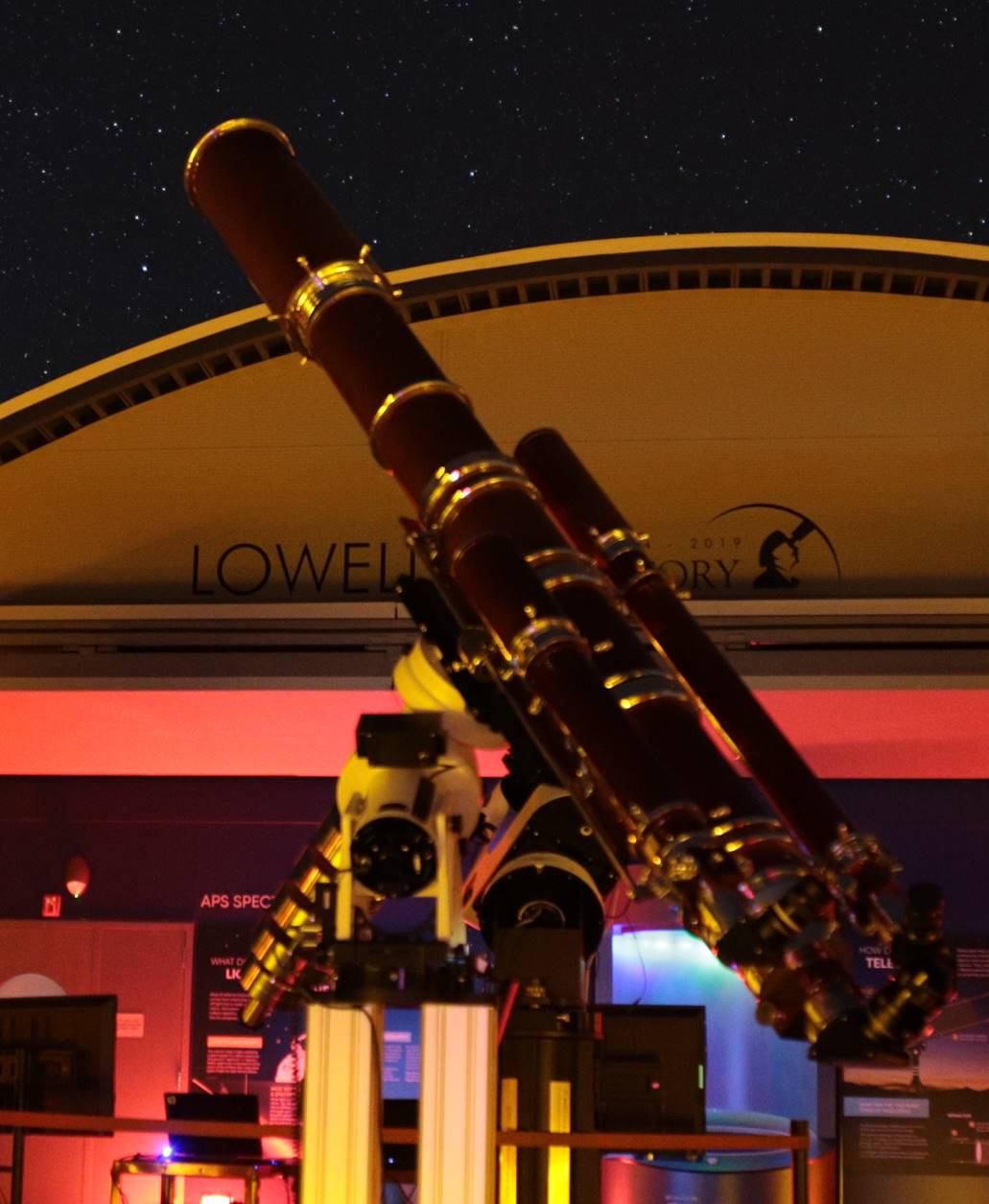 Lowell observatory hot sale telescope