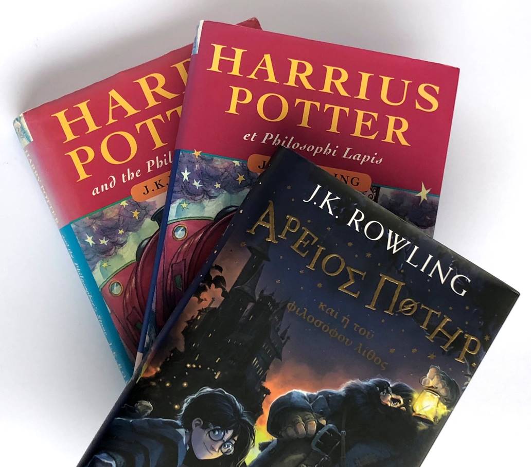 greek harry potter books